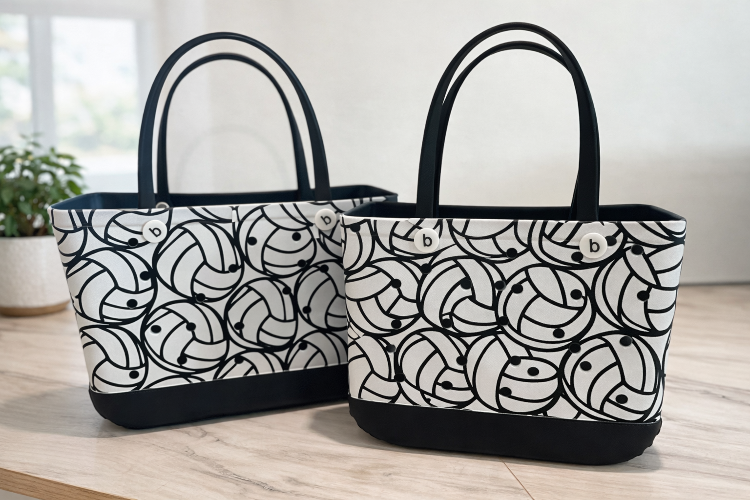 Volleyball EVA Tote Bag | Waterproof Tote