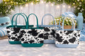 Cow Print EVA Tote Bag | Waterproof Tote