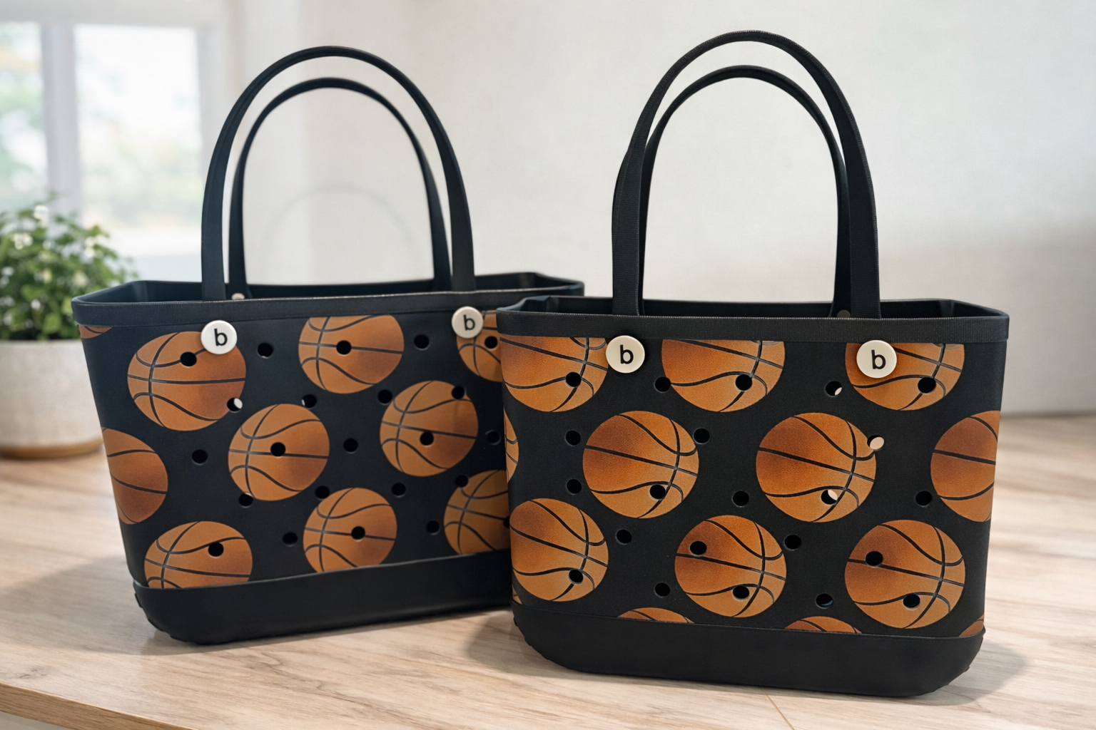 Basketball EVA Tote Bag | Waterproof Tote
