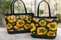 Sunflower EVA Tote Bag | Waterproof Floral Tote
