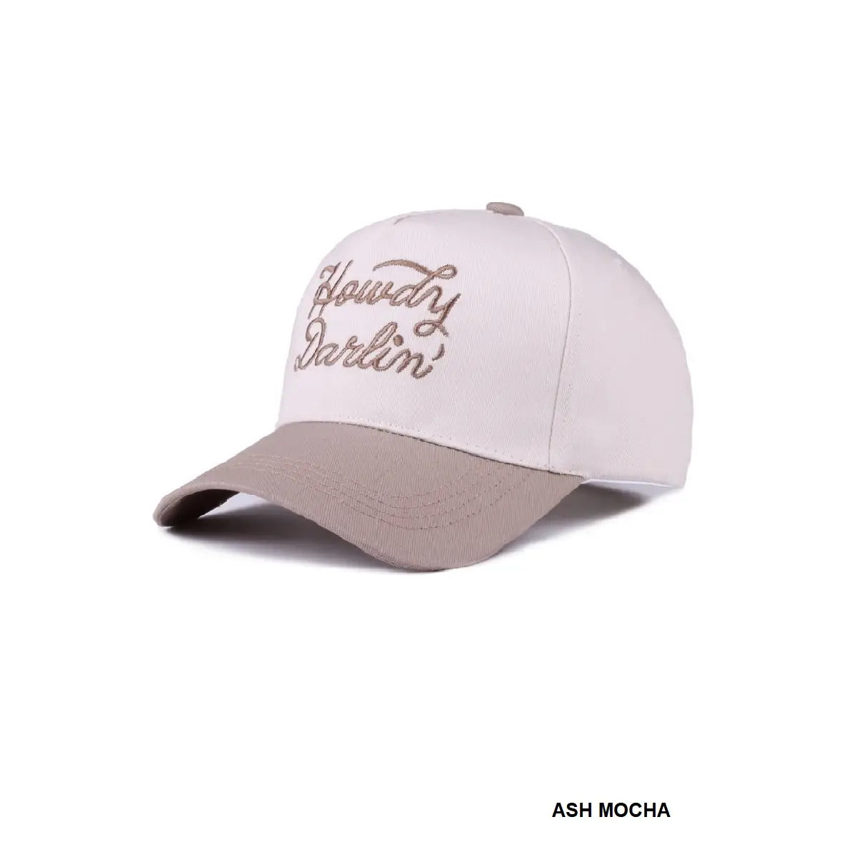 Howdy Darlin’ Embroidered Two-Tone Hat